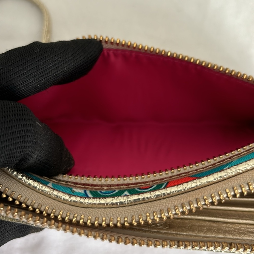 COACH Poppy Pop C Graffiti Zip Wallet Wristlet - Picture 5 of 12